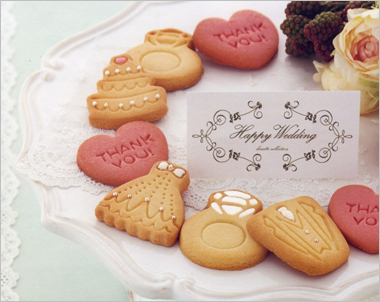 Wedding Cookie／新郎新婦クッキー